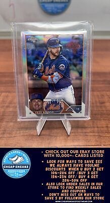 Cheap Sneaks Footwear/Sports Cards Baseball Card Pete Alonso 2023 Topps Chrome #75 New York Mets