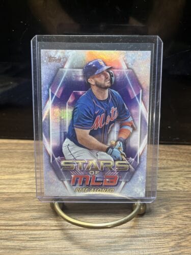 Cheap Sneaks Footwear/Sports Cards Baseball Card Pete Alonso 2023 Topps Stars of MLB New York Mets Baseball Card SMLB-2