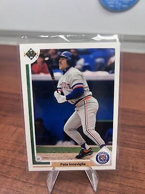 Cheap Sneaks Footwear/Sports Cards Baseball Card Pete Incaviglia 1991 Upper Deck #747b Detroit Tigers