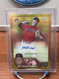 Cheap Sneaks Footwear/Sports Cards Baseball Card Peyton Battenfield RC 2023 Topps Chrome Update Auto Gold #AC-PBA Guard