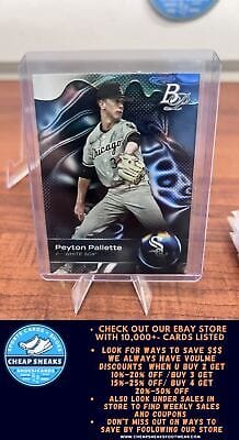 Cheap Sneaks Footwear/Sports Cards Baseball Card Peyton Pallette 2023 Bowman Platinum #TOP-52 Chicago White Sox