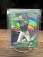 Cheap Sneaks Footwear/Sports Cards Baseball Card Pineda Green Oakland A’s 2022 Bowman Platinum Top Prospects #TOP-5 P
