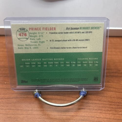 Cheap Sneaks Footwear/Sports Cards Baseball Card Prince Fielder 2023 Topps Chrome Platinum Anniversary Milwaukee Brewer