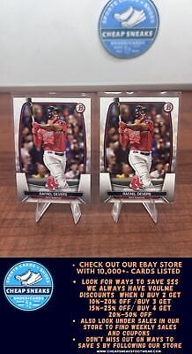 Cheap Sneaks Footwear/Sports Cards Baseball Card Rafael Devers 2023 Bowman #31Red Sox + Bonus Card