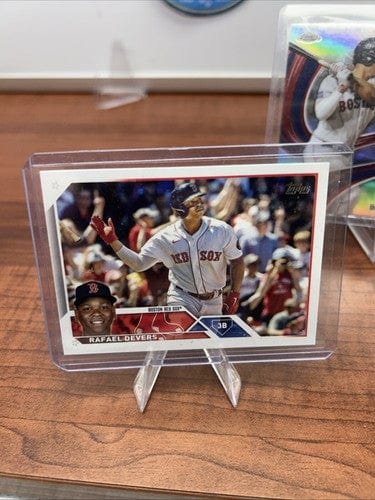 Cheap Sneaks Footwear/Sports Cards Baseball Card Rafael Devers 6 Car Lot Red Sox 2024 Topps Chrome Strokes/Base/Series1