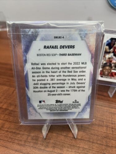 Cheap Sneaks Footwear/Sports Cards Baseball Card Rafael Devers 6 Car Lot Red Sox 2024 Topps Chrome Strokes/Base/Series1