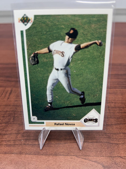 Cheap Sneaks Footwear/Sports Cards Baseball Card Rafael Novoa RC 1991 Upper Deck #674 San Francisco Giants