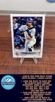 Cheap Sneaks Footwear/Sports Cards Baseball Card Rafael Ortega 2022 Topps #358 Chicago Cubs