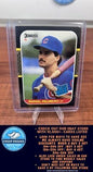 Cheap Sneaks Footwear/Sports Cards Baseball Card Rafael Palmeiro RC 1987 Leaf #43 Chicago Cubs