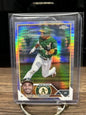 Cheap Sneaks Footwear/Sports Cards Baseball Card RAMON LAUREANO 2023 Topps Chrome #116 PRISM REFRACTOR Oakland Athletic
