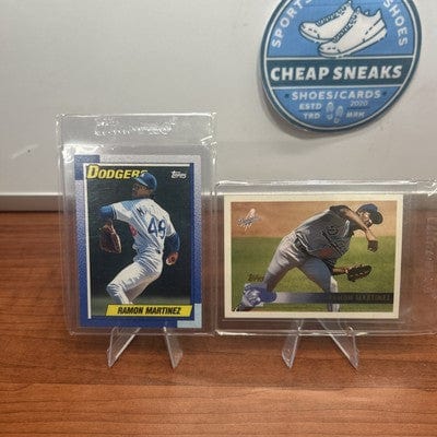 Cheap Sneaks Footwear/Sports Cards Baseball Card Ramon Martinez 1990 Topps Baseball Card #62 Los Angles Dodgers +97 Top