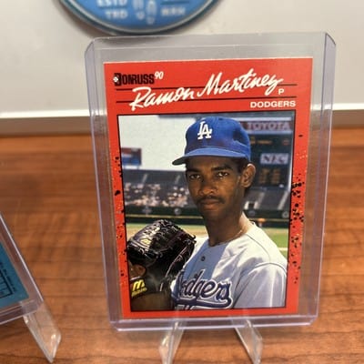 Cheap Sneaks Footwear/Sports Cards Baseball Card Ramon Martinez (RC) 1989 Donruss  Rookie Card #464 Los Angeles Dodgers