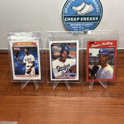 Cheap Sneaks Footwear/Sports Cards Baseball Card RAMON MARTINEZ (RC) 1989 Topps Baseball Rookie Card #225 Los Angeles D