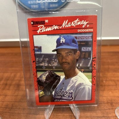 Cheap Sneaks Footwear/Sports Cards Baseball Card RAMON MARTINEZ (RC) 1989 Topps Baseball Rookie Card #225 Los Angeles D