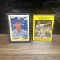 Cheap Sneaks Footwear/Sports Cards Baseball Card Randy Johnson 2 Card Lot 1990 , 1991 Fleer Seattle Mariners