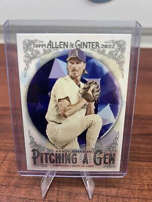 Cheap Sneaks Footwear/Sports Cards Baseball Card Randy Johnson 2022 Topps Allen & Ginter #PAG-24  Pitching a Gem Diamon
