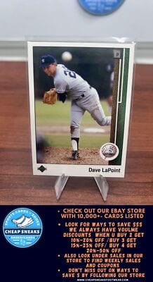 Cheap Sneaks Footwear/Sports Cards Baseball Card Randy Velarde 1989 Upper Deck #189 New York Yankees