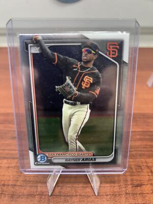 Cheap Sneaks Footwear/Sports Cards Baseball Card Rayner Arias 2024 Bowman  Chrome Prospects #BCP-127 San Francisco Gian