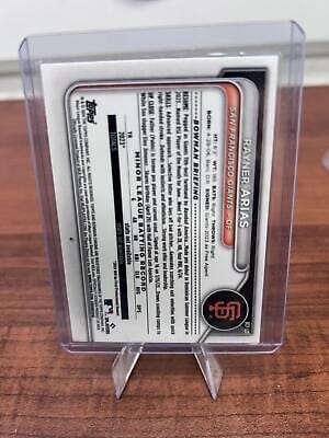 Cheap Sneaks Footwear/Sports Cards Baseball Card Rayner Arias 2024 Bowman  Chrome Prospects #BCP-127 San Francisco Gian