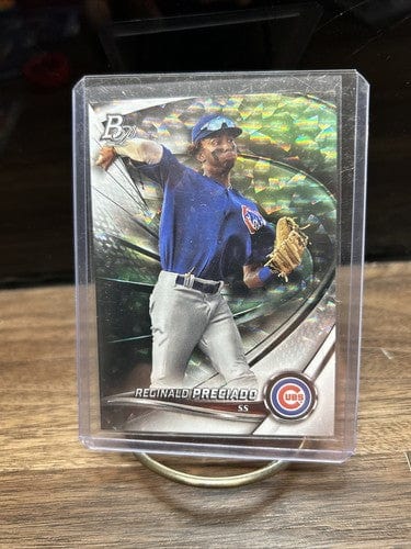 Cheap Sneaks Footwear/Sports Cards Baseball Card Reginald Preciado 2022 Bowman Platinum #TOP-50  ICE FOIL Parallel Cubs
