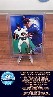 Cheap Sneaks Footwear/Sports Cards Baseball Card Rey Sanchez 1994 Flair #362 Chicago Cubs