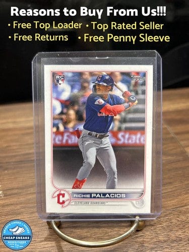 Cheap Sneaks Footwear/Sports Cards Baseball Card Richie Palacios 2022 Topps Update Series Guardians Rookie Baseball Car