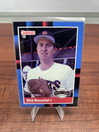 Cheap Sneaks Footwear/Sports Cards Baseball Card Rick Reuschel 1988 Donruss #613 San Francisco Giants
