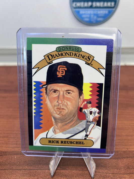 Cheap Sneaks Footwear/Sports Cards Baseball Card Rick Reuschel 1989 Donruss #11 San Francisco Giants