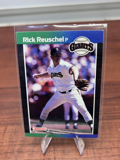 Cheap Sneaks Footwear/Sports Cards Baseball Card Rick Reuschel 1989 Donruss #335 San Francisco Giants