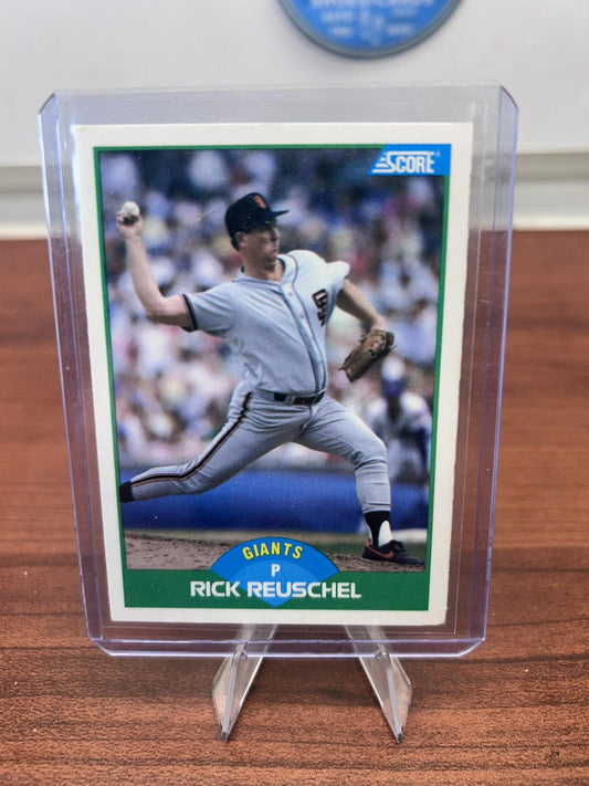 Cheap Sneaks Footwear/Sports Cards Baseball Card Rick Reuschel 1989 Score #5 San Francisco Giants