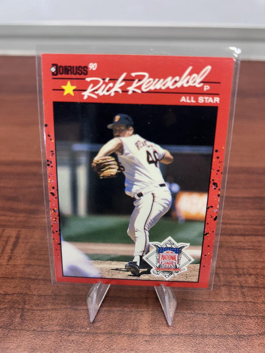 Cheap Sneaks Footwear/Sports Cards Baseball Card Rick Reuschel 1990 Donruss #663 San Francisco Giants