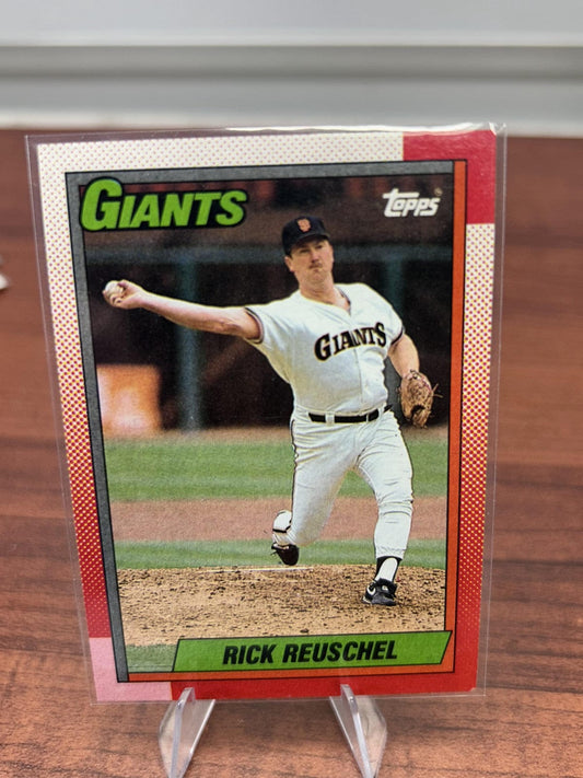 Cheap Sneaks Footwear/Sports Cards Baseball Card Rick Reuschel 1990 Topps #190 San Francisco Giants