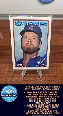 Cheap Sneaks Footwear/Sports Cards Baseball Card Rick Sutcliffe 1988 Topps #740 Chicago Cubs