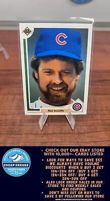 Cheap Sneaks Footwear/Sports Cards Baseball Card Rick Sutcliffe 1991 Upper Deck #473 Chicago Cubs