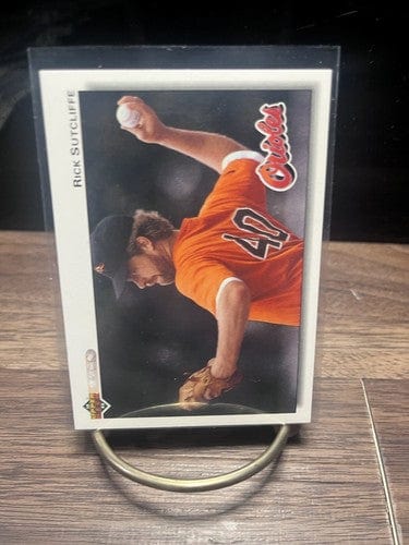 Cheap Sneaks Footwear/Sports Cards Baseball Card Rick Sutcliffe P Baltimore Orioles 1992 Upper Deck Baseball Card #708