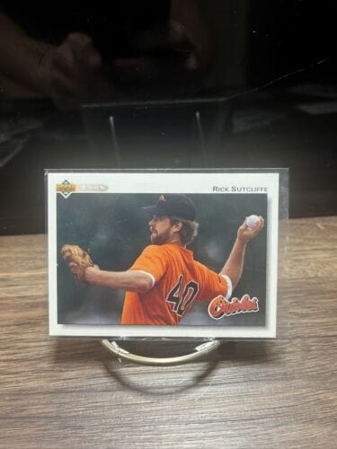 Cheap Sneaks Footwear/Sports Cards Baseball Card Rick Sutcliffe P Baltimore Orioles 1992 Upper Deck Baseball Card #708