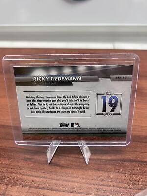 Cheap Sneaks Footwear/Sports Cards Baseball Card Ricky Tiedemann 2024 Bowman Bowman Scouts' Top 100 #BTP-19 Toronto Blu