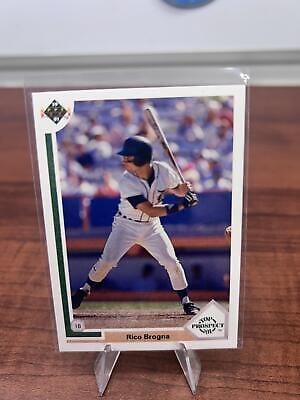 Cheap Sneaks Footwear/Sports Cards Baseball Card Rico Brogna 1991 Upper Deck #73 Detroit Tigers