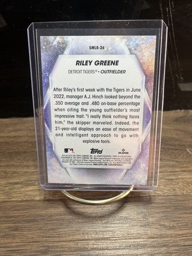 Cheap Sneaks Footwear/Sports Cards Baseball Card Riley Greene Rookie Card Stars of MLB 2023 Topps Series 1 Tigers