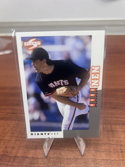 Cheap Sneaks Footwear/Sports Cards Baseball Card Robb Nen 1998 Score Rookie & Traded #RT202 San Francisco Giants