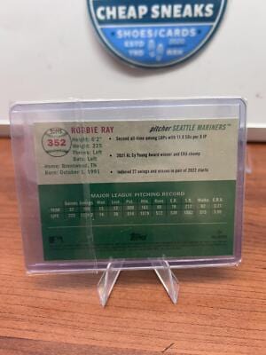 Cheap Sneaks Footwear/Sports Cards Baseball Card Robbie Ray 2023 Topps Chrome Platinum Anniversary #352 Seattle Mariner