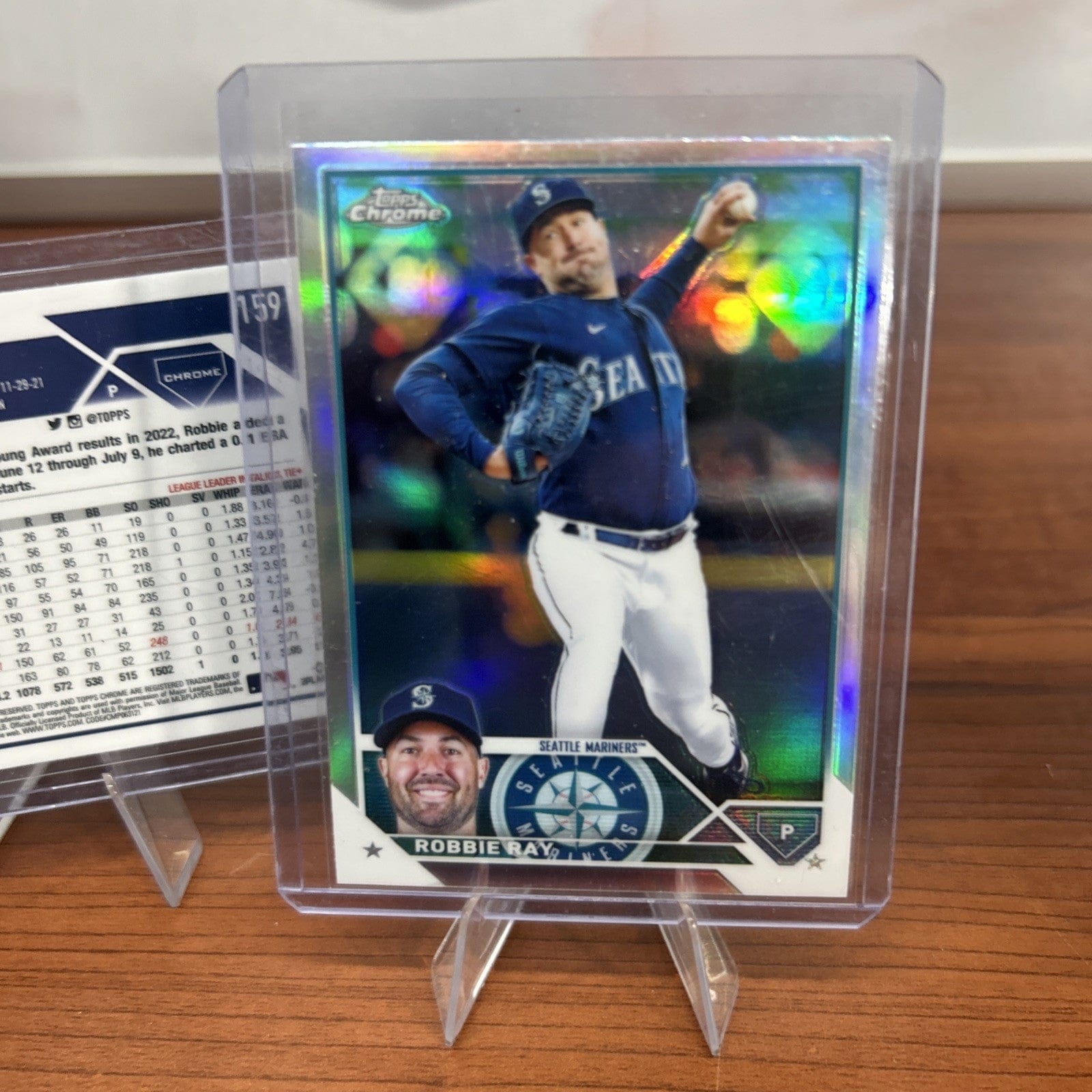 Cheap Sneaks Footwear/Sports Cards Baseball Card Robbie Ray 2023 Topps Chrome Silver Refractor Baseball#159 Allen&Ginte