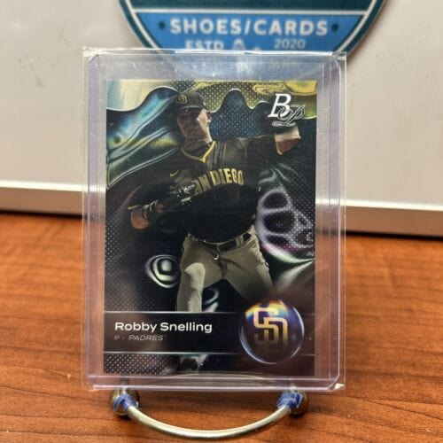 Cheap Sneaks Footwear/Sports Cards Baseball Card Robby Snelling 2023 Bowman Platinum Prospect Card #Top-38 San Diego Pa
