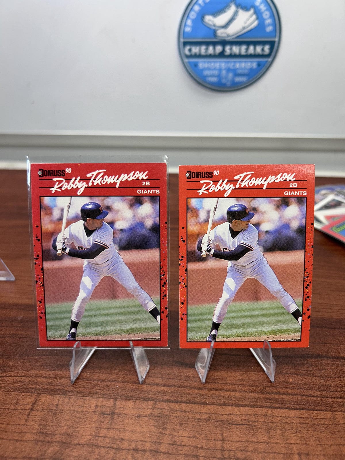 Cheap Sneaks Footwear/Sports Cards Baseball Card Robby Thompson 1990 Donruss #140 San Francisco Giants