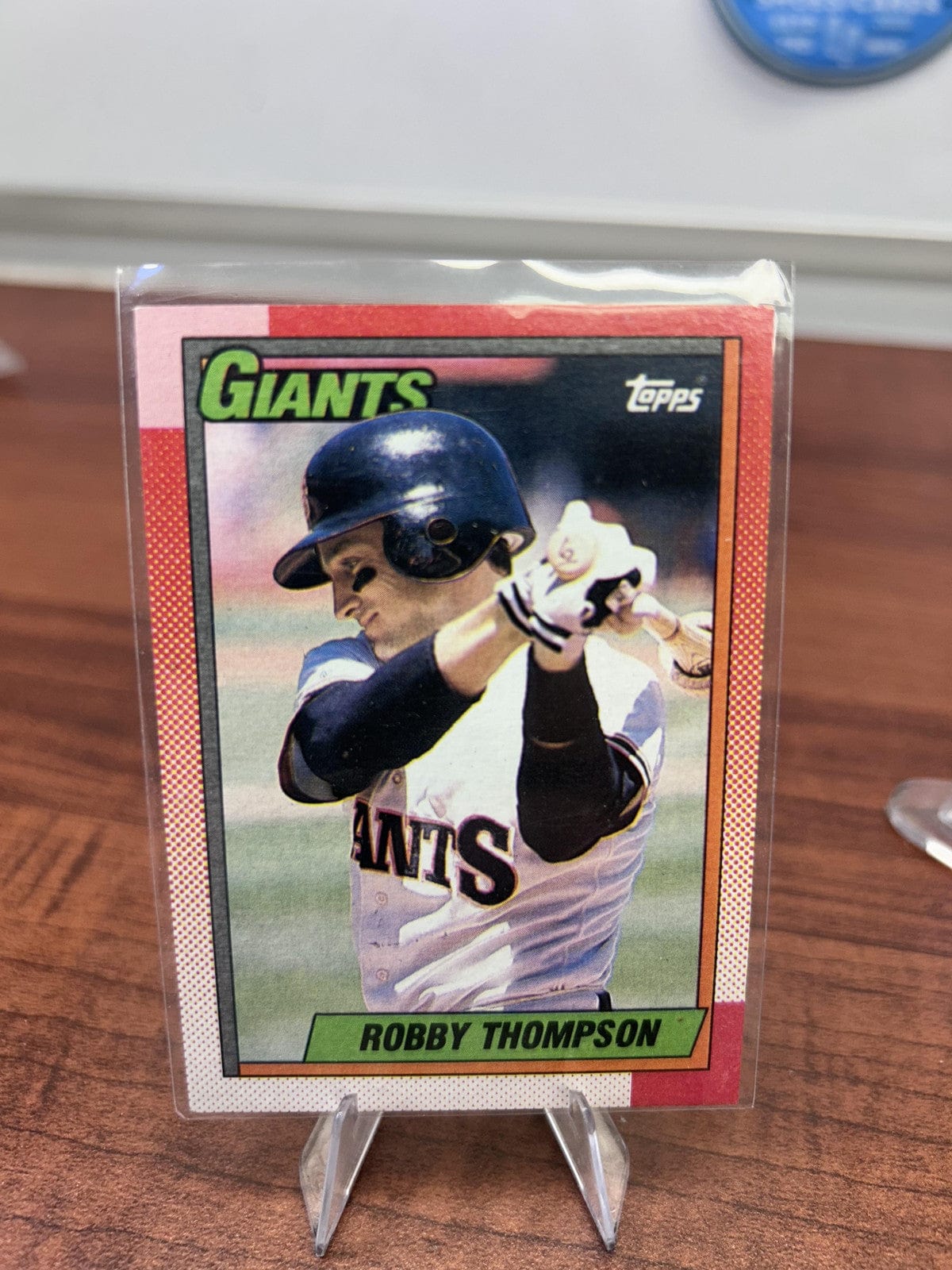 Cheap Sneaks Footwear/Sports Cards Baseball Card Robby Thompson 1990 Topps #325 San Francisco Giants