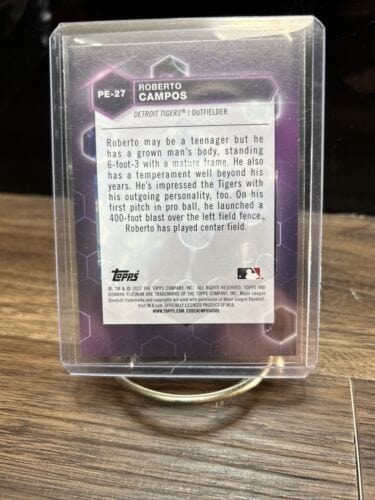 Cheap Sneaks Footwear/Sports Cards Baseball Card Roberto Campos | 2022 Bowman Platinum |  Precious Elements Prospect Ca