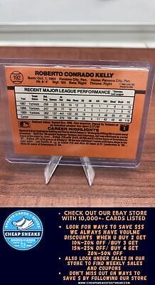 Cheap Sneaks Footwear/Sports Cards Baseball Card Roberto Kelly 1990 Donruss #192 New York Yankees