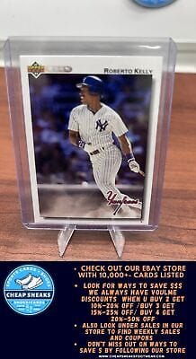 Cheap Sneaks Footwear/Sports Cards Baseball Card Roberto Kelly 1992 Upper Deck #577 New York Yankees