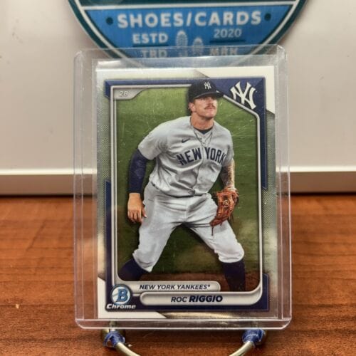 Cheap Sneaks Footwear/Sports Cards Baseball Card Roc Riggio 2024  Bowman Chrome Prospects Card #BCP-70  New York Yankee