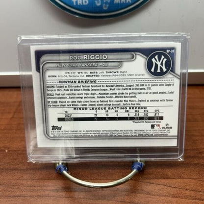 Cheap Sneaks Footwear/Sports Cards Baseball Card Roc Riggio 2024 Bowman Prospects Card #BP- 70 New York Yankees